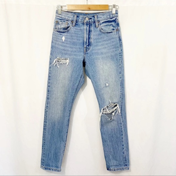 Levi 501 skinny jeans ripped - Picture 2 of 7